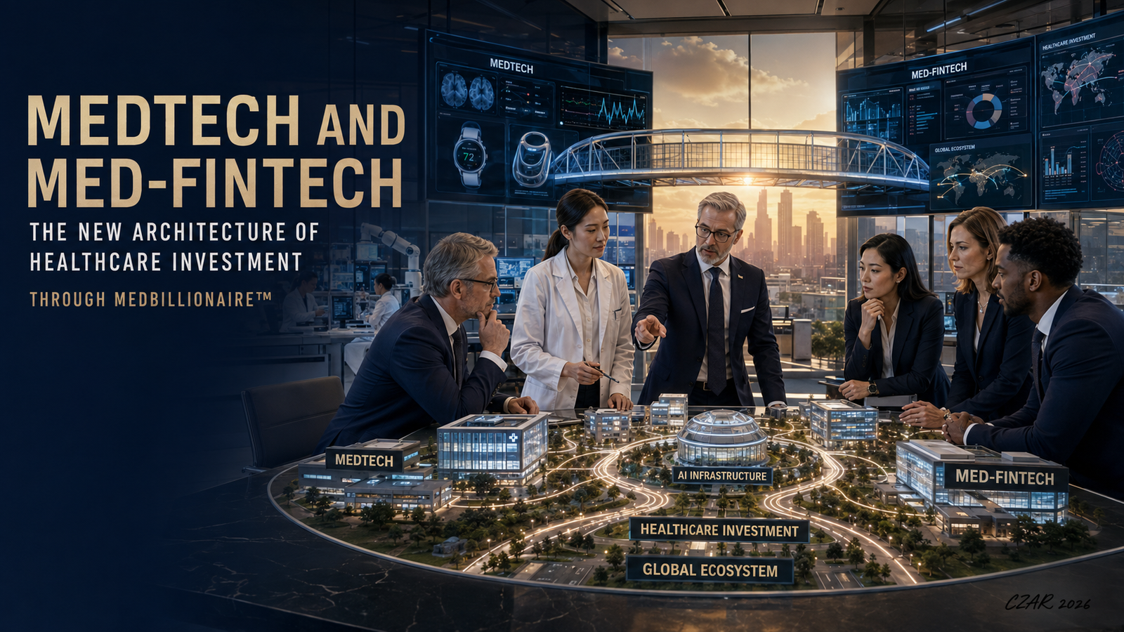 MedTech and Med-FinTech, The New Architecture of Healthcare Investment Through MedBillionaire™